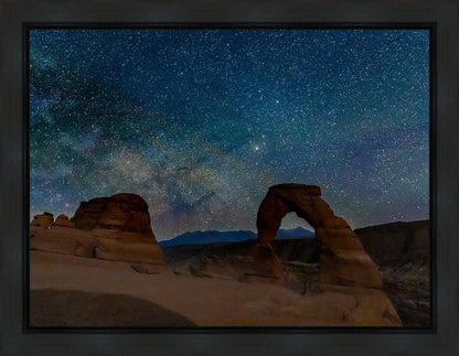 Milky Way Over Delicate Arch, Arches National Park, Utah