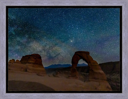 Milky Way Over Delicate Arch, Arches National Park, Utah