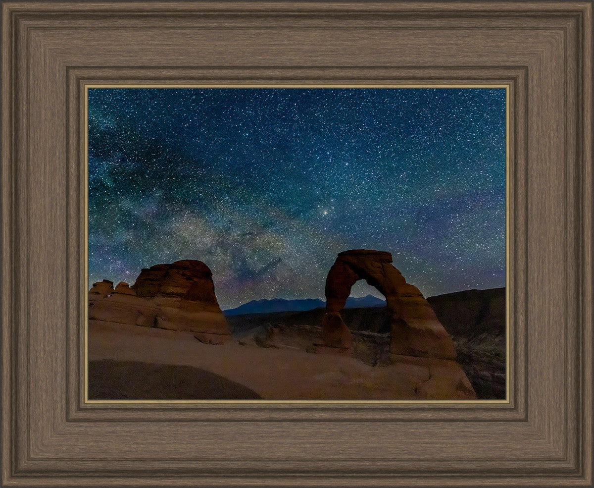 Milky Way Over Delicate Arch, Arches National Park, Utah
