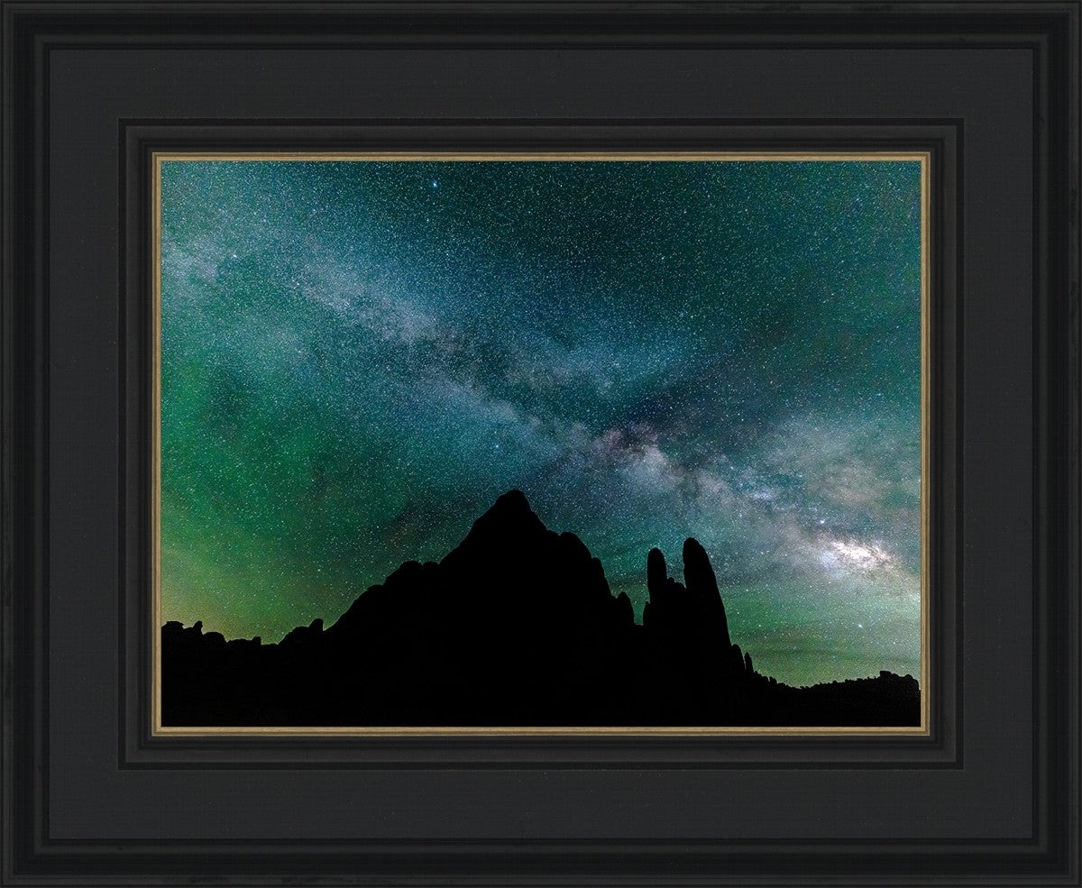 Milky Way Over the Sandstone Fins, Arches National Park, Utah