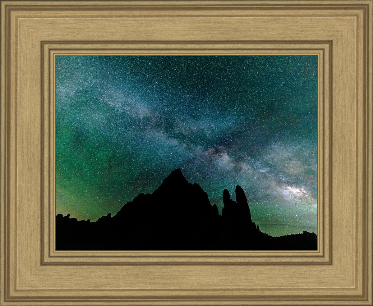 Milky Way Over the Sandstone Fins, Arches National Park, Utah