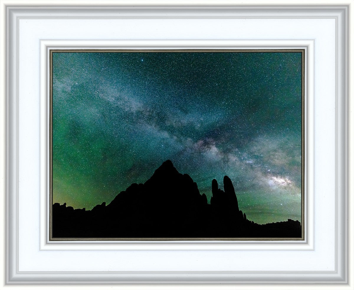 Milky Way Over the Sandstone Fins, Arches National Park, Utah