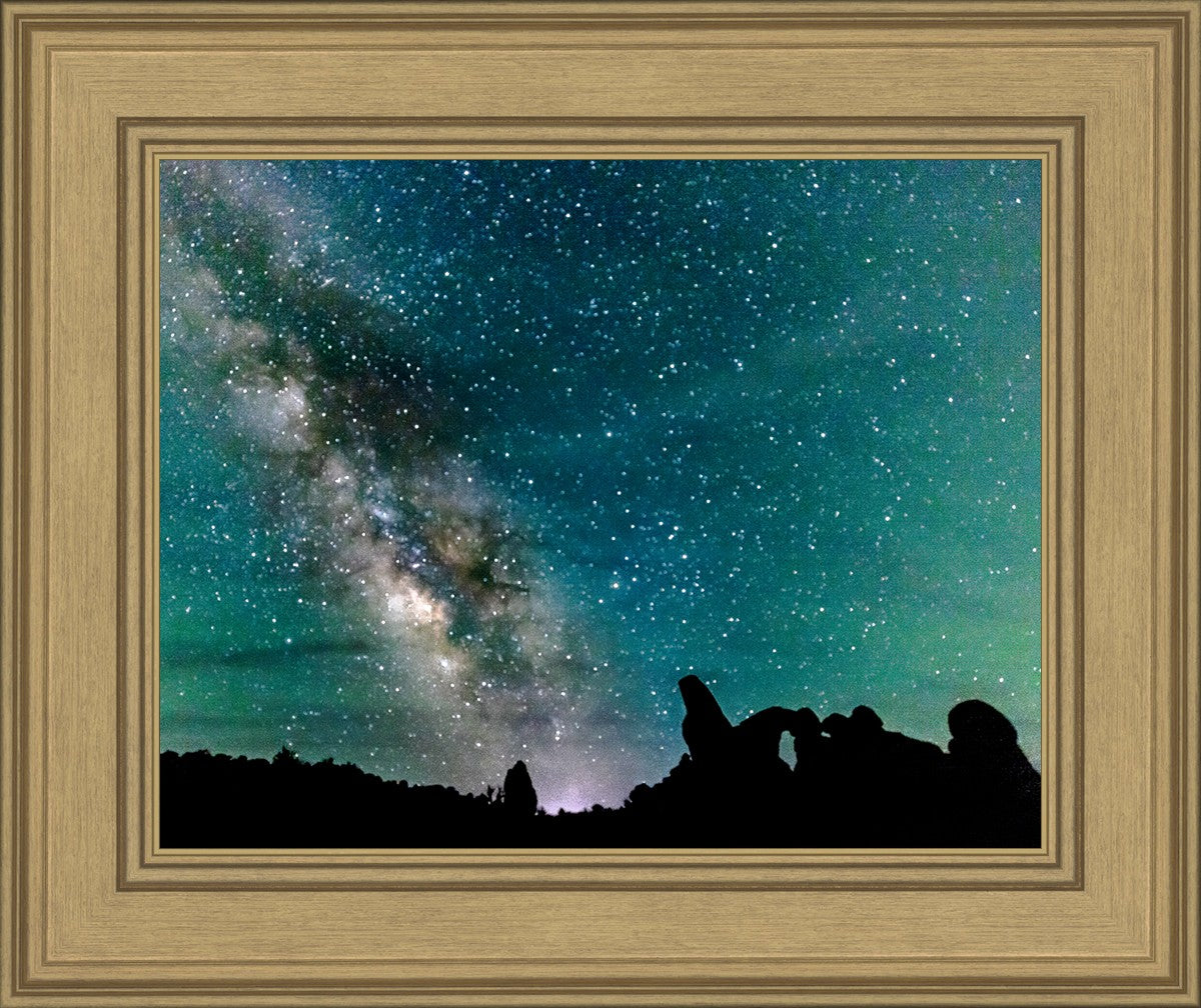 Milky Way Over the Turret, Arches National Park, Utah
