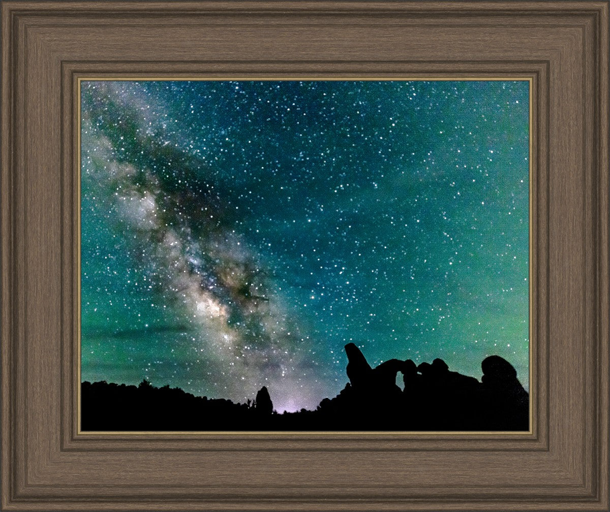 Milky Way Over the Turret, Arches National Park, Utah