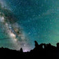 Milky Way Over the Turret, Arches National Park, Utah