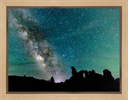 Milky Way Over the Turret, Arches National Park, Utah