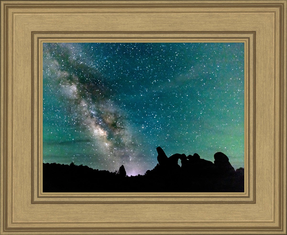 Milky Way Over the Turret, Arches National Park, Utah