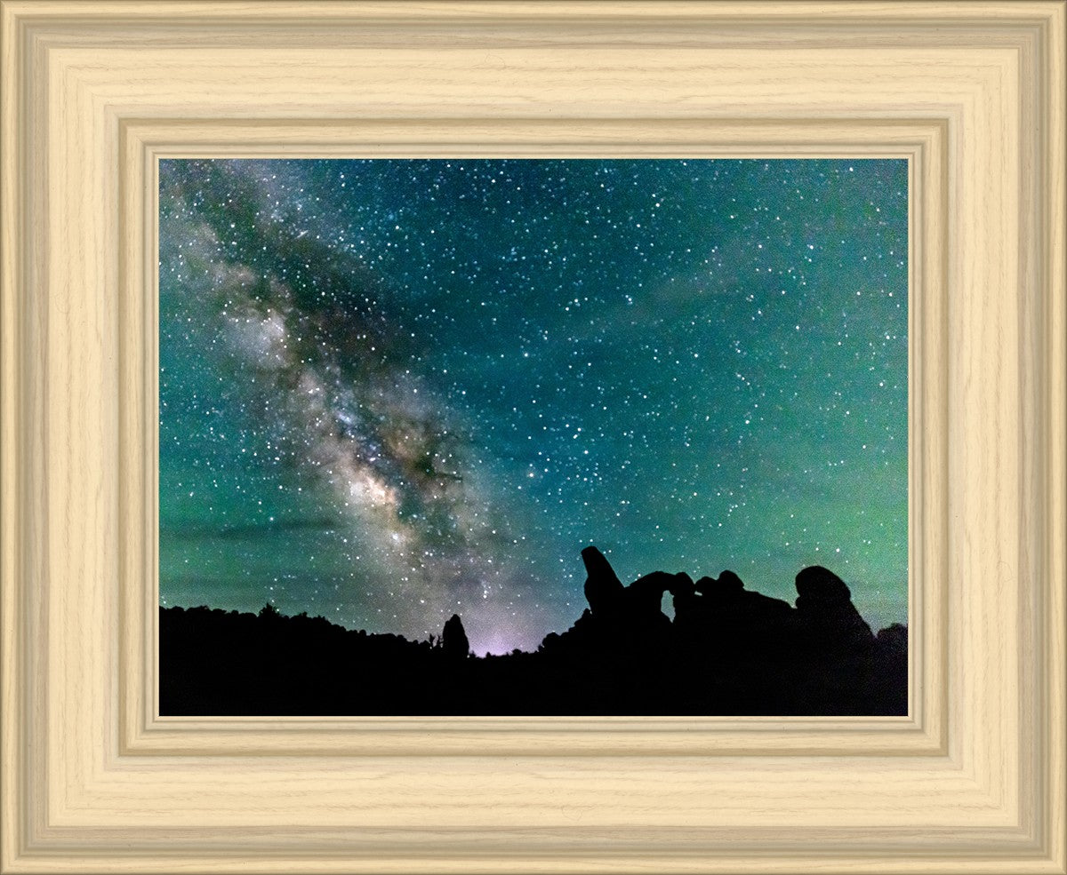 Milky Way Over the Turret, Arches National Park, Utah