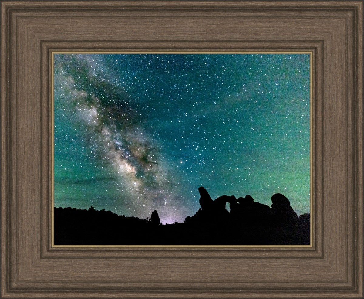 Milky Way Over the Turret, Arches National Park, Utah
