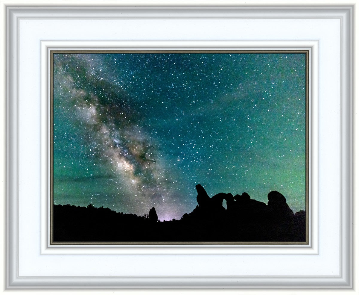Milky Way Over the Turret, Arches National Park, Utah