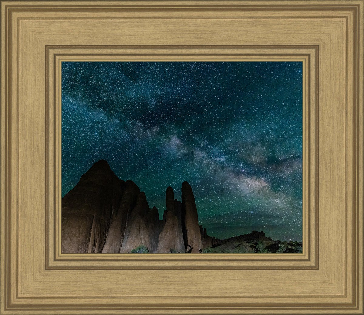 Sandstone Fins, Arches National Park, Utah