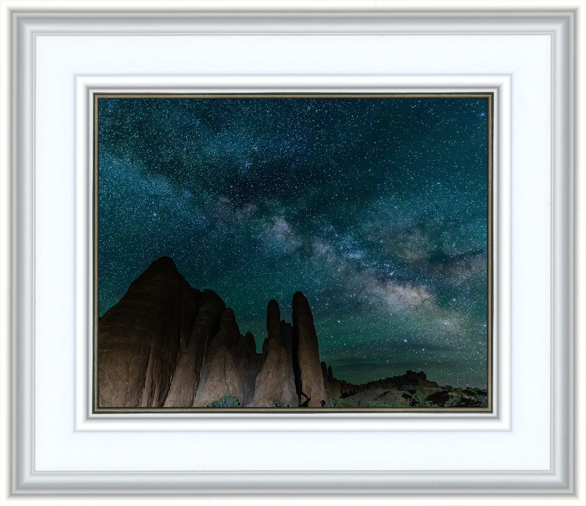 Sandstone Fins, Arches National Park, Utah