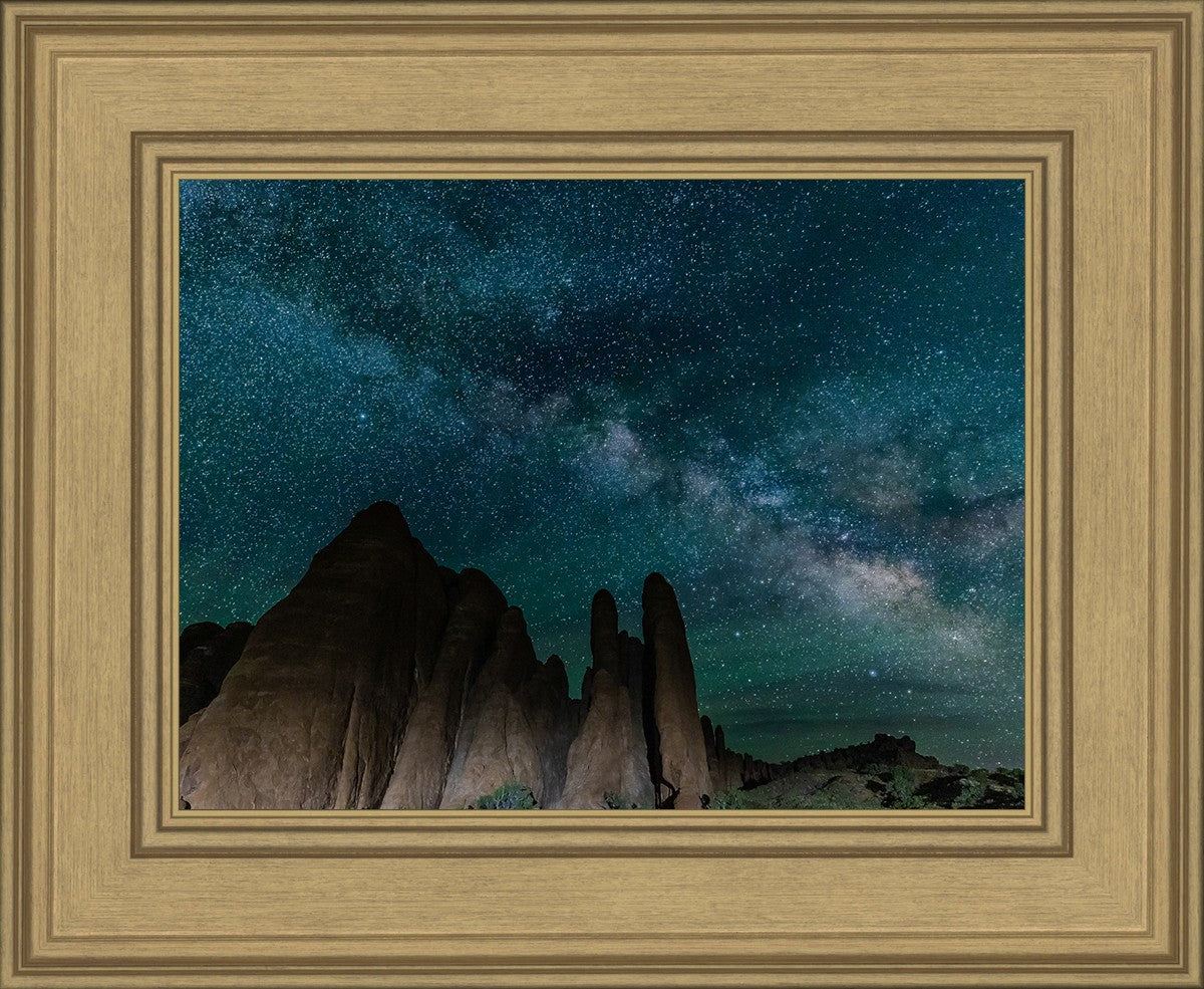 Sandstone Fins, Arches National Park, Utah