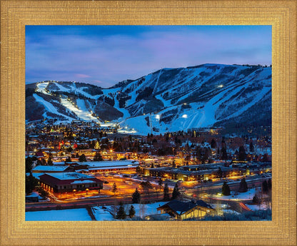 Park City, Utah, at Twilight