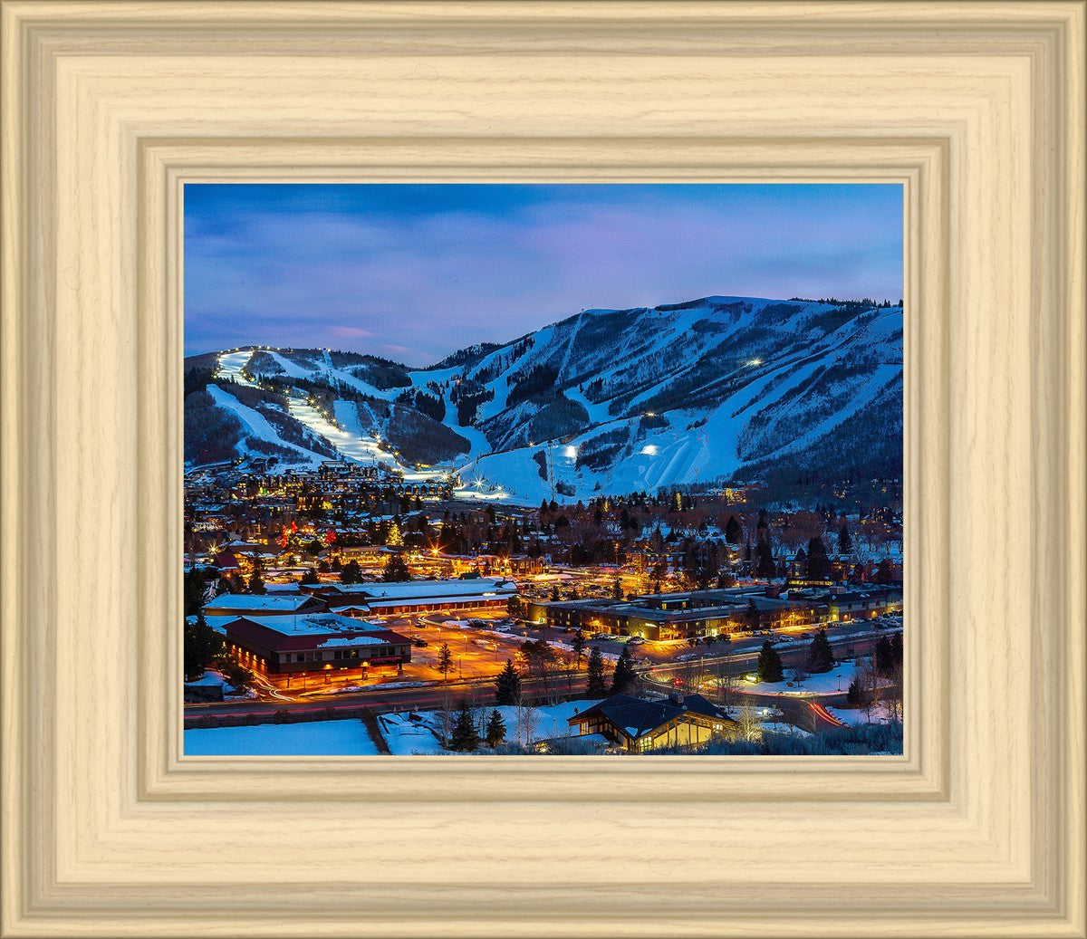 Park City, Utah, at Twilight