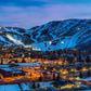 Park City, Utah, at Twilight