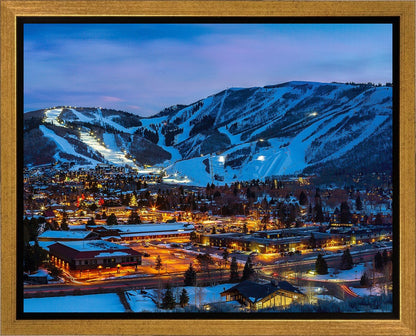 Park City, Utah, at Twilight