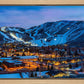 Park City, Utah, at Twilight