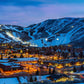Park City, Utah, at Twilight