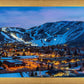 Park City, Utah, at Twilight