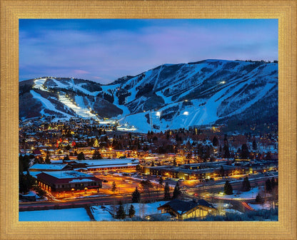 Park City, Utah, at Twilight