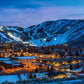 Park City, Utah, at Twilight