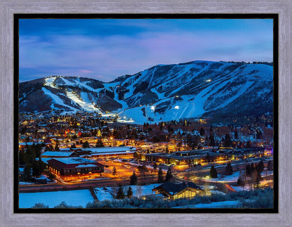 Park City, Utah, at Twilight