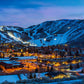 Park City, Utah, at Twilight