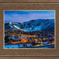 Park City, Utah, at Twilight