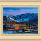 Park City, Utah, at Twilight