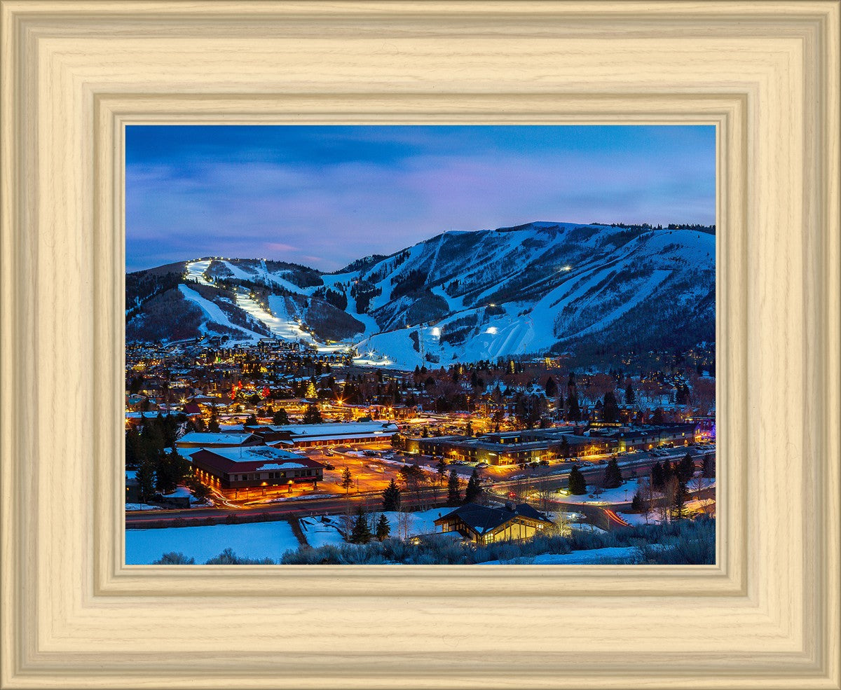 Park City, Utah, at Twilight