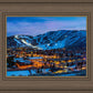 Park City, Utah, at Twilight