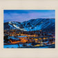 Park City, Utah, at Twilight