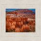 The Hoodoos of Bryce Canyon National Park, Utah