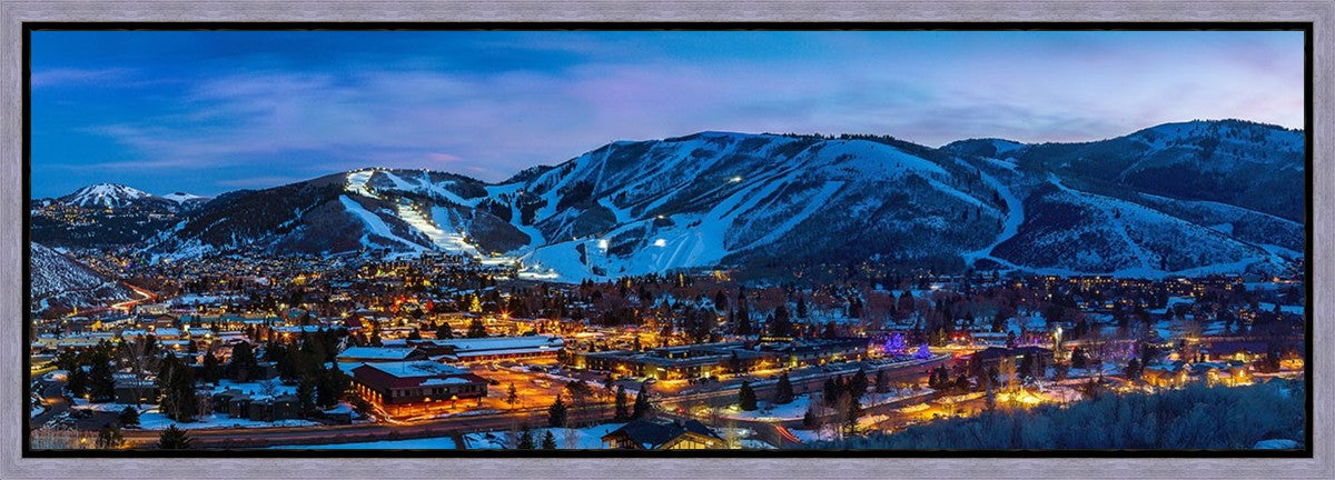 Park City, Utah, at Twilight