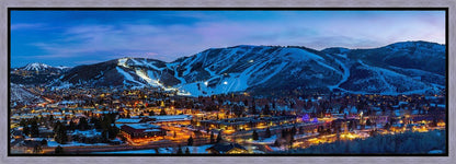 Park City, Utah, at Twilight
