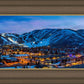 Park City, Utah, at Twilight
