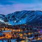 Park City, Utah, at Twilight