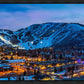 Park City, Utah, at Twilight