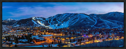 Park City, Utah, at Twilight