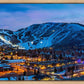 Park City, Utah, at Twilight