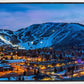 Park City, Utah, at Twilight