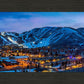 Park City, Utah, at Twilight