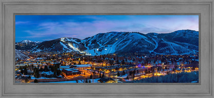 Park City, Utah, at Twilight