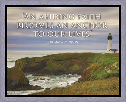 Abiding Faith Motivisional  Poster