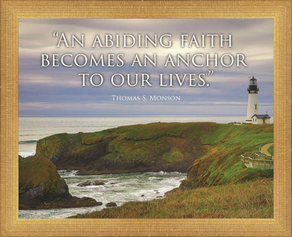 Abiding Faith Motivisional  Poster