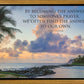 Becoming the Answer Motivisional Poster