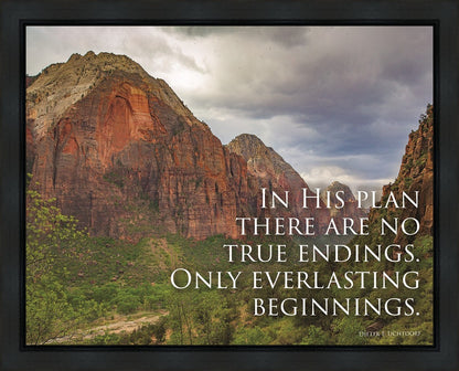 Everlasting Beginnings Motivisional Poster