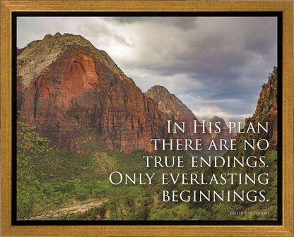 Everlasting Beginnings Motivisional Poster
