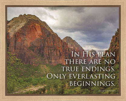 Everlasting Beginnings Motivisional Poster